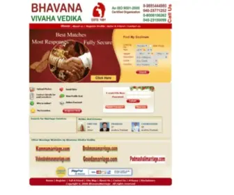 Bhavanamarriage.com(Bhavanamarriage) Screenshot