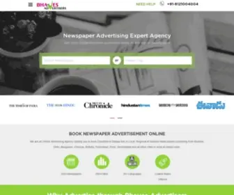 Bhavesads.com(Advertising Agency) Screenshot