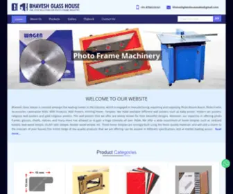 Bhaveshglasshouse.com(Posters Manufacturer exporter from Rajkot India) Screenshot