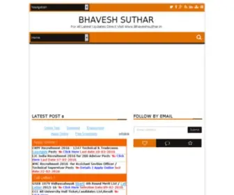 Bhaveshsuthar.com(Bhavesh Suthar) Screenshot