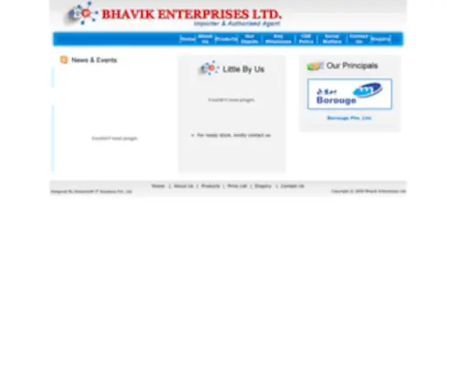 Bhavikenterprises.com(Bhavikenterprises) Screenshot