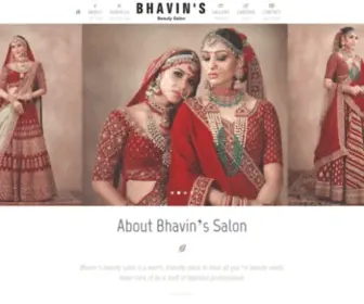 Bhavinsalon.com(Your Beauty Salon) Screenshot