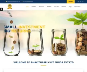 Bhavithasrichits.in(BhavithaSri ChitFunds) Screenshot