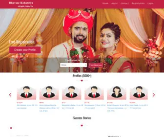 Bhavsarvadhuvar.com(Bhavsar Kshatriya Matrimony Vadhu Var Suchak Marathi Match Making) Screenshot