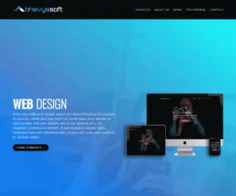 Bhavyasoft.com(Affordable Website Design and eCommerce Development Company India) Screenshot