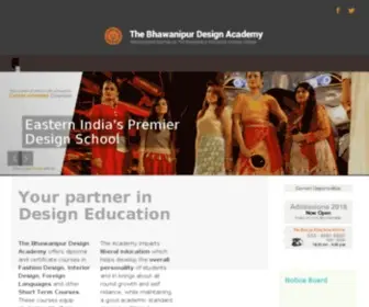 Bhawanipurdesignacademy.org(The Bhawanipur Design Academy) Screenshot