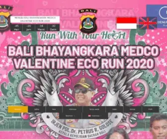 Bhayangkarabali.com(Bali Bhayangkara Valentine Run 2020) Screenshot