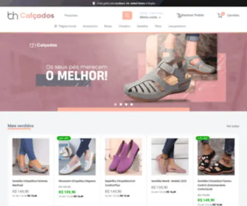 Bhcalcados.com(Calçados Femininos) Screenshot