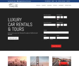 Bhcarcollection.com(Beverly Hills Car Collection) Screenshot