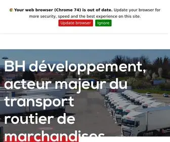 Bhdeveloppement.fr(BH Developpement) Screenshot