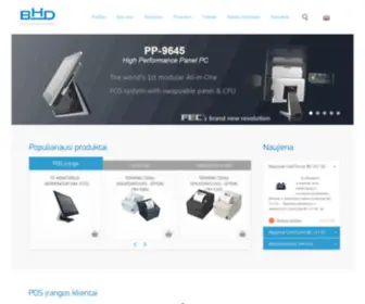 BHD.lt(UAB Baltic Hardware Distributor) Screenshot