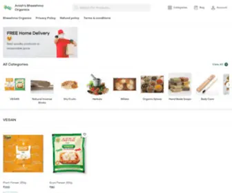 Bheeshmaorganics.in(Bheeshma Organics) Screenshot