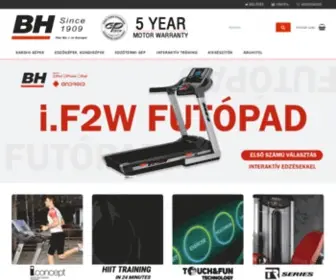 Bhfitness.hu(Bh fitness) Screenshot