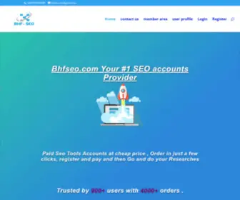 BHfseo.com(BHF SEO) Screenshot