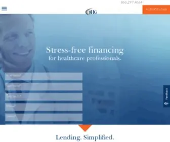 BHG-INC.com(Bankers Healthcare Group) Screenshot