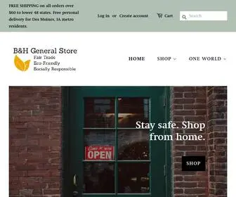 BhgeneralStore.com(B&H General Store) Screenshot