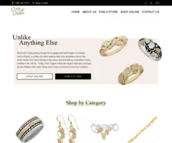 Bhgolddiggers.com(Black Hills Gold jewelry) Screenshot