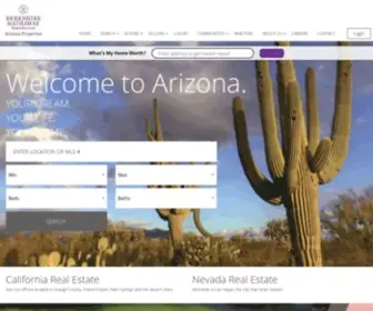 BHhsaz.com(Berkshire Hathaway HomeServices Arizona Properties) Screenshot