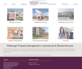 BHHSpreferredpropertymGT.com(Pittsburgh PA Property Management & Commercial Real Estate) Screenshot