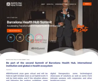 BHhsummit.com(Barcelona Health Hub Summit) Screenshot