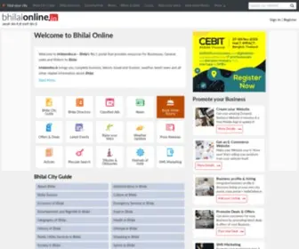 Bhilaionline.in(Bhilai Directory) Screenshot