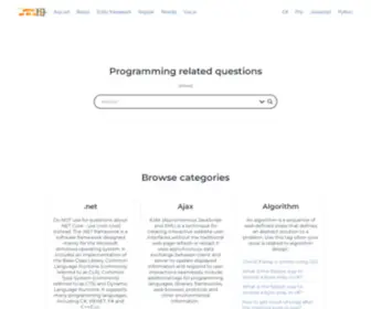 Bhitto.com(Programming related questions) Screenshot