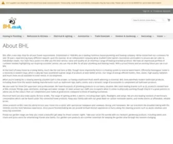 BHL.co.uk(Over 100) Screenshot