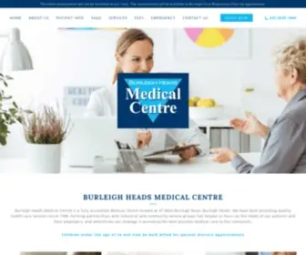 BHMC.net.au(Burleigh Heads Medical Centre) Screenshot