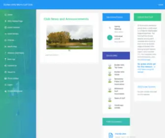 BHMC.org(Bunker Hills Men's Golf Club) Screenshot