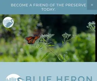 BHNP.org(Blue Heron Nature Preserve) Screenshot