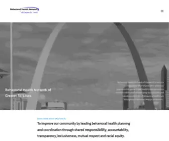 BHNSTL.org(Behavioral Health Network) Screenshot