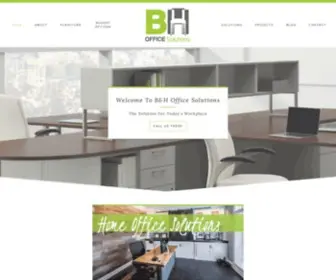 Bhofficesolutions.com(B&H Office Solutions) Screenshot