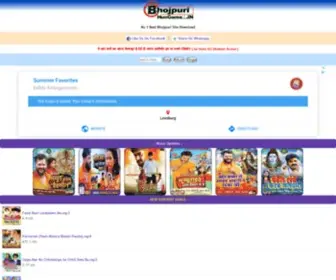 BhojPurihungama.in(No.1 best bhojpuri site) Screenshot