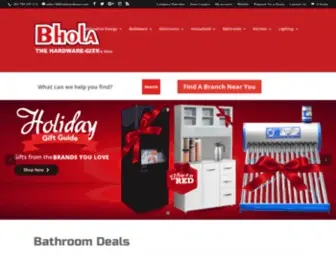 Bholahardware.com(Bhola Hardware) Screenshot