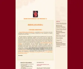 Bholananda.org(Bholananda) Screenshot
