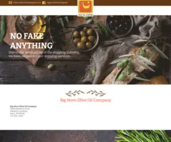 Bhooc.com(Big Horn Olive Oil Company) Screenshot