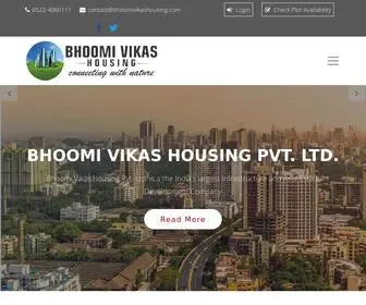 Bhoomivikashousing.com(Bhoomi Vikas Housing Pvt. Ltd) Screenshot