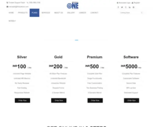 Bhopalone.com(Website designing company in bhopal) Screenshot