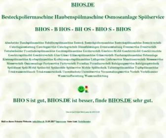 Bhos.de(Spülmobil) Screenshot