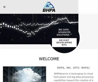 Bhpadvance.com(Cloud Mining) Screenshot