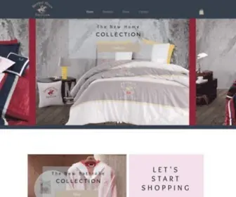 BHPchome.com(Beverly Hills Polo Club Home) Screenshot