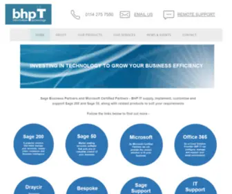 Bhpit.co.uk(BHP Information Technology Ltd) Screenshot