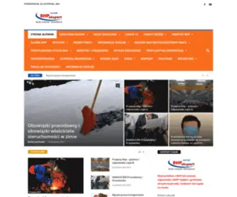 BHP.org.pl(VORTAL BHP) Screenshot