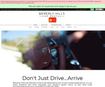 Bhrentacar.com(Beverly Hill Car Rental) Screenshot