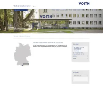 BHS-Cincinnati.de(Voith) Screenshot