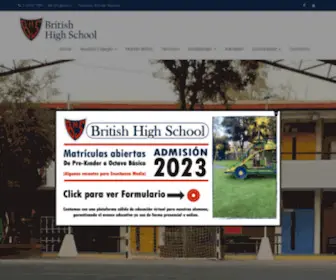 BHS.cl(Colegio British High School) Screenshot