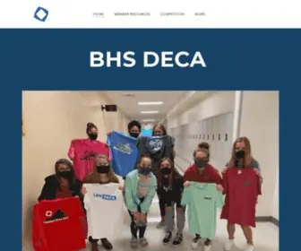 BHsdeca.org(BHS DECA) Screenshot