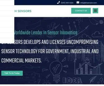 Bhsensors.com(Global Leader in Sensors & Sensing Systems) Screenshot