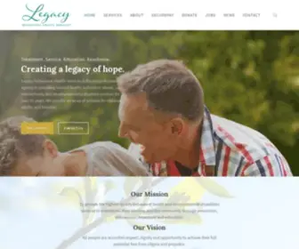 BHsga.com(Legacy Behavioral Health Services) Screenshot