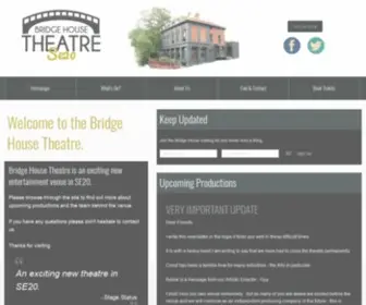 BHtheatre.com(Bridge House Theatre SE20) Screenshot